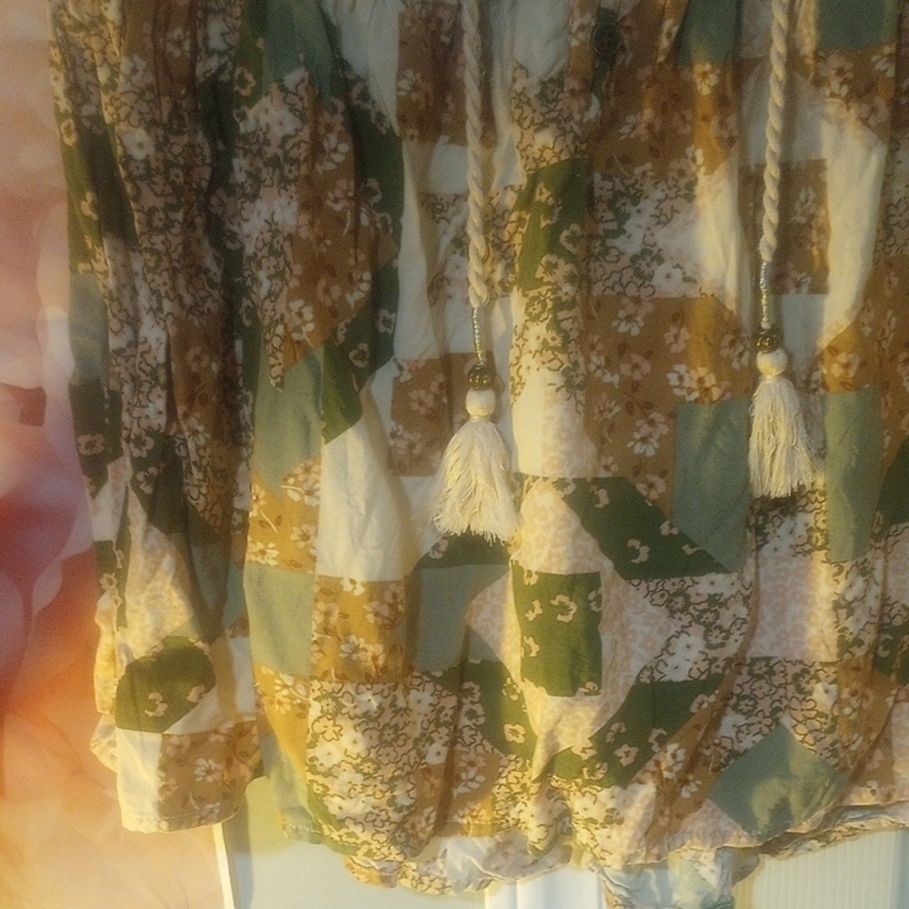 True Craft Multicolor Patchwork Skirt - image 3